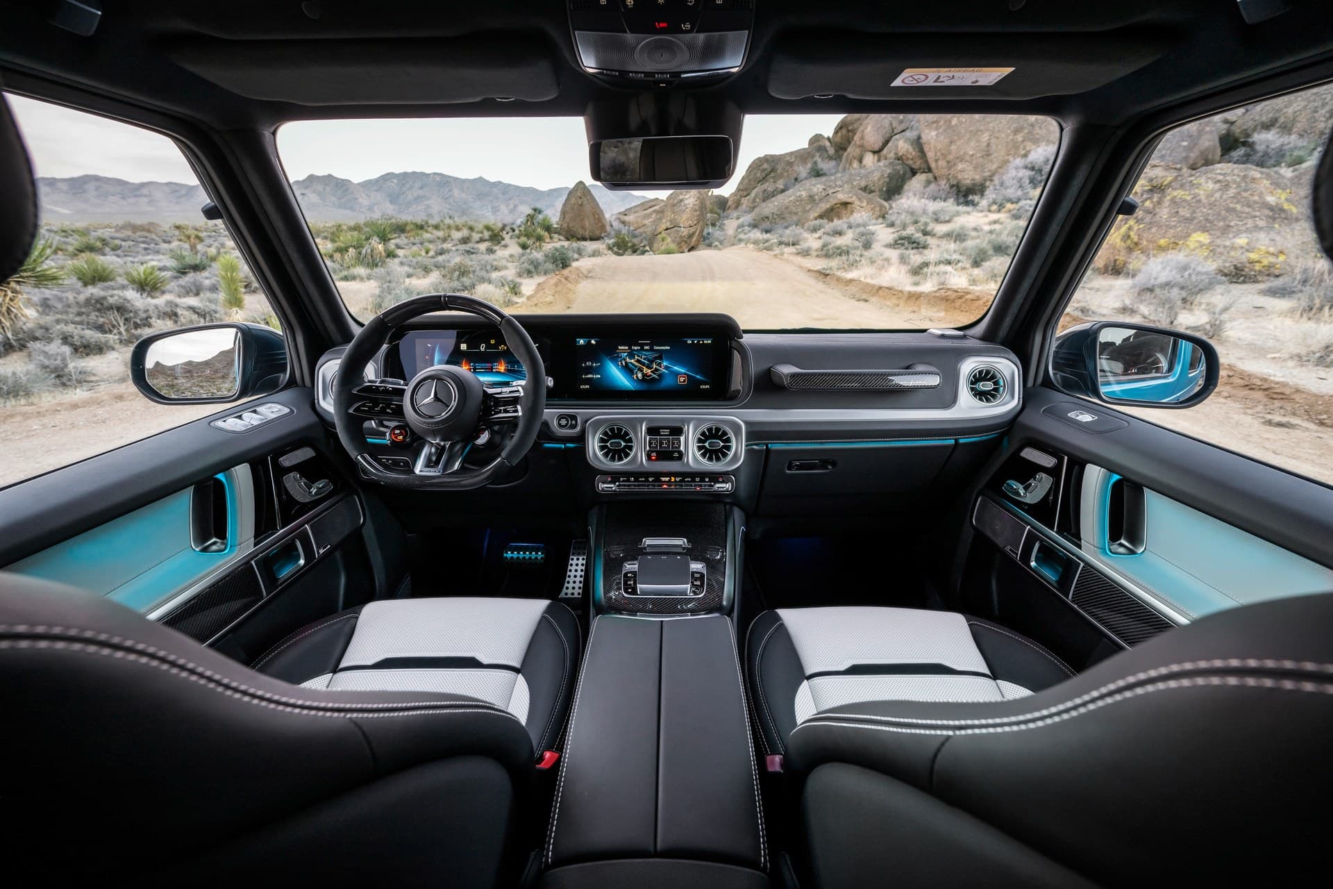 Habitacle du Mercedes-AMG G63